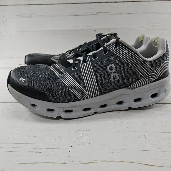 On Cloud CloudGo Mens Size 13 Running Shoes Black Gray‎ 55.98634